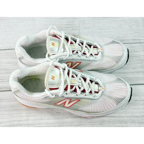 NEW BALANCE Women’s 725 Abzorb Running Shoe Size 9 White Pink/Orange WR725WT - Picture 7 of 11